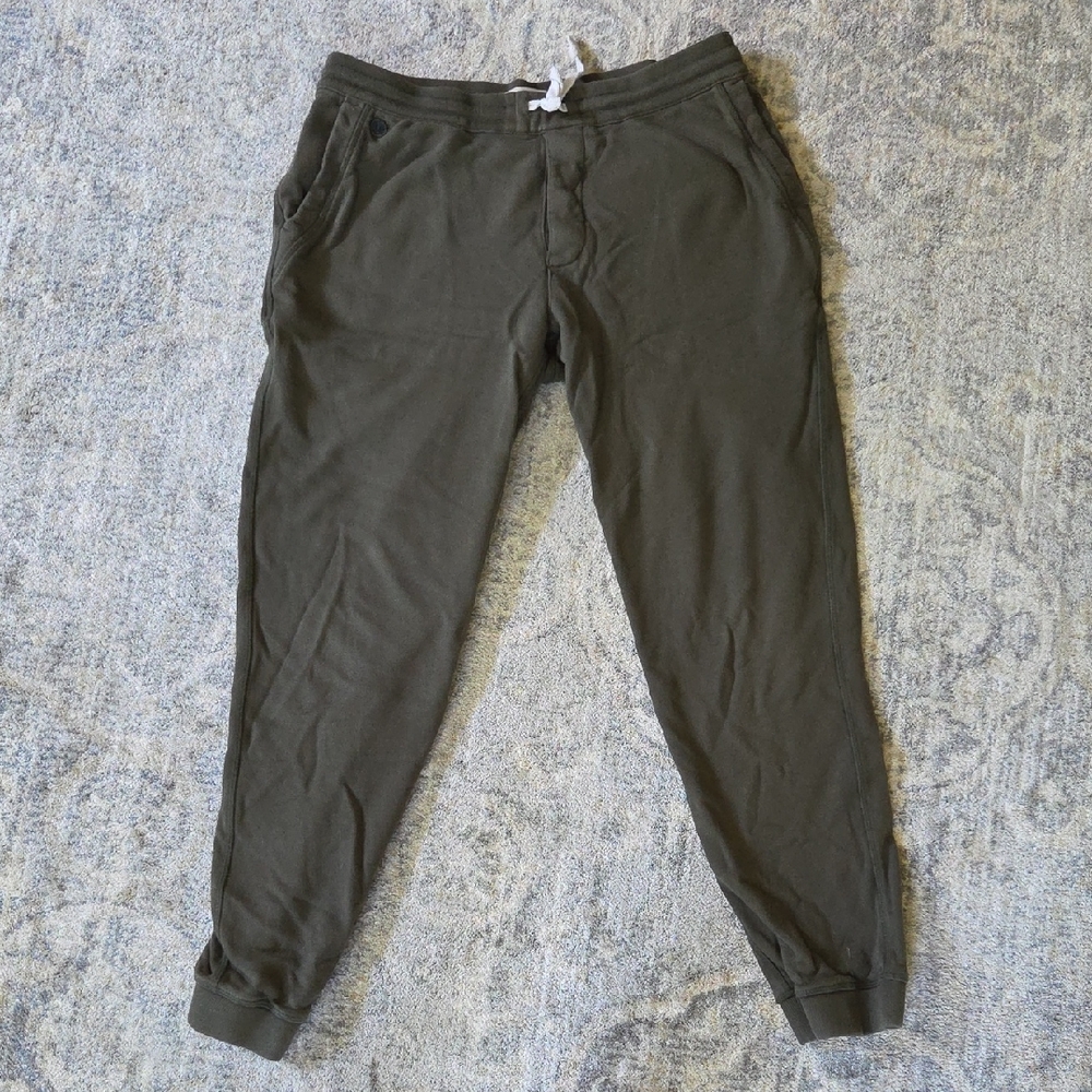 Taylor Stitch Dark Green Joggers